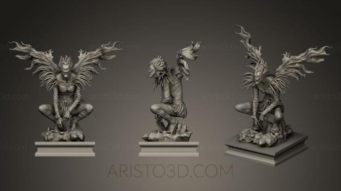 Figurines heroes, monsters and demons (STKM_0315) 3D model for CNC machine